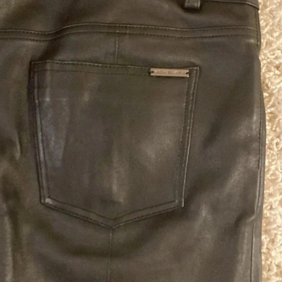Michael kors leather pants size 10 - Picture 6 of 7